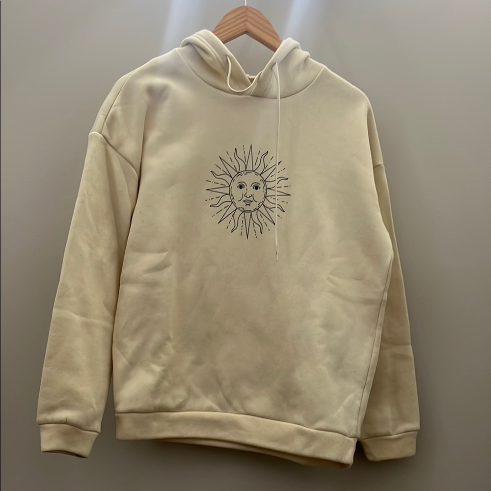 Drop shoulder Graphic Hoodie S - Picture 5 of 9